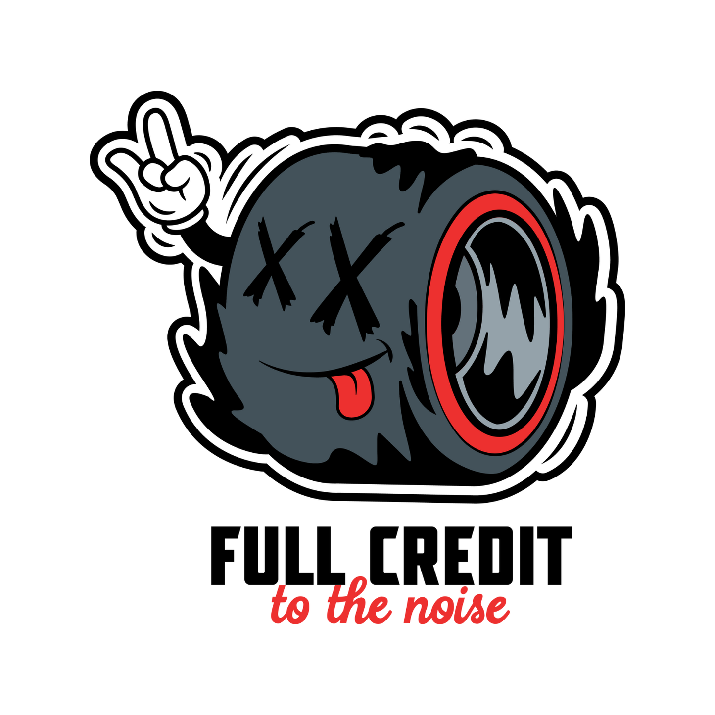 Men's Heavy Tee - Cred For The Shred on White