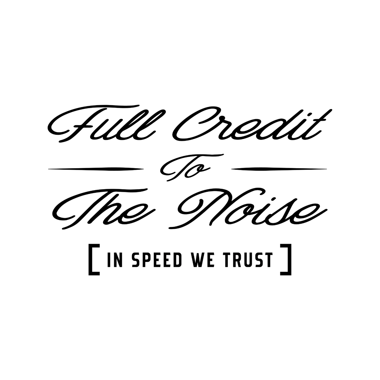 Men’s Heavy Tee - In Speed We Trust on White