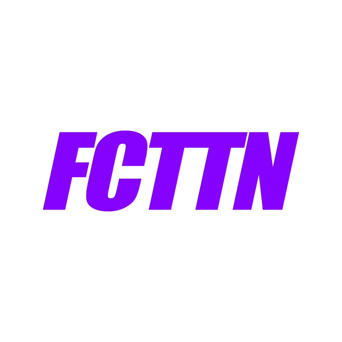 Men’s Classic Tee - FCTTN Racing Purple on White
