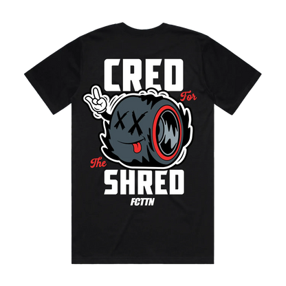 Cred For The Shred - Black Tee