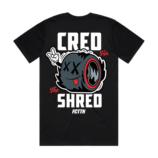 Men’s Classic Tee - Cred For The Shred on Black