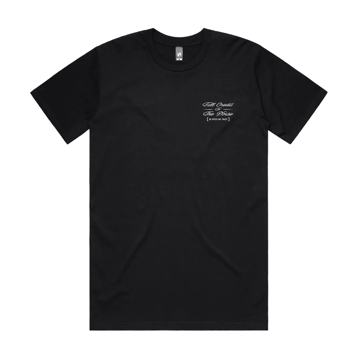 Men’s Classic Tee - In Speed We Trust on Black