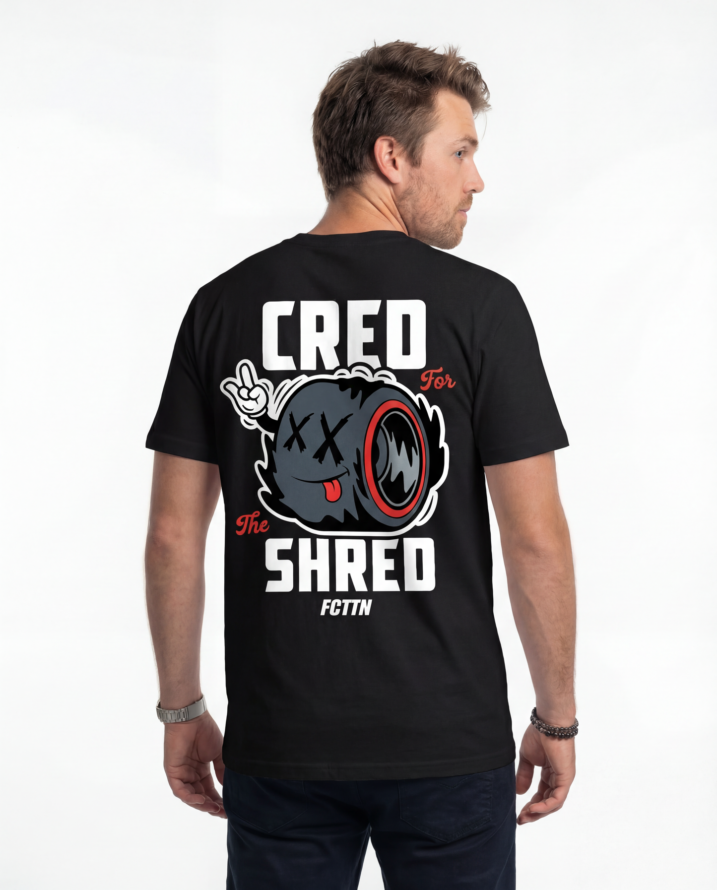 Cred For The Shred - Black Tee