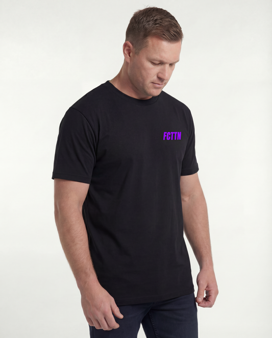 FCTTN Racing (Purple) - Black Tee