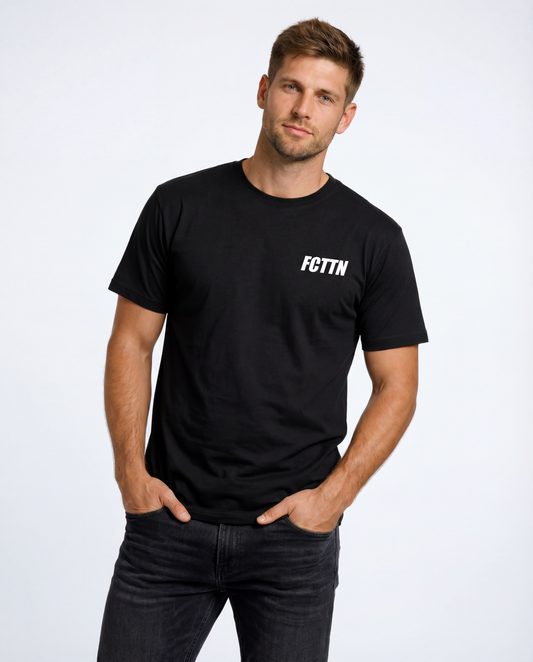 FCTTN Racing (Red) - Black Tee