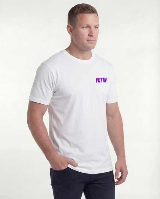 FCTTN Racing (Purple) - White Tee