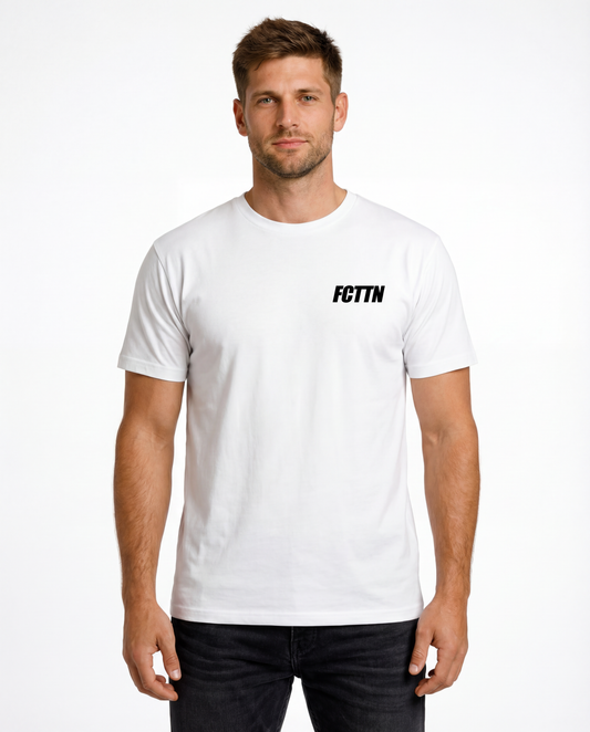FCTTN Racing (Red) - White Tee