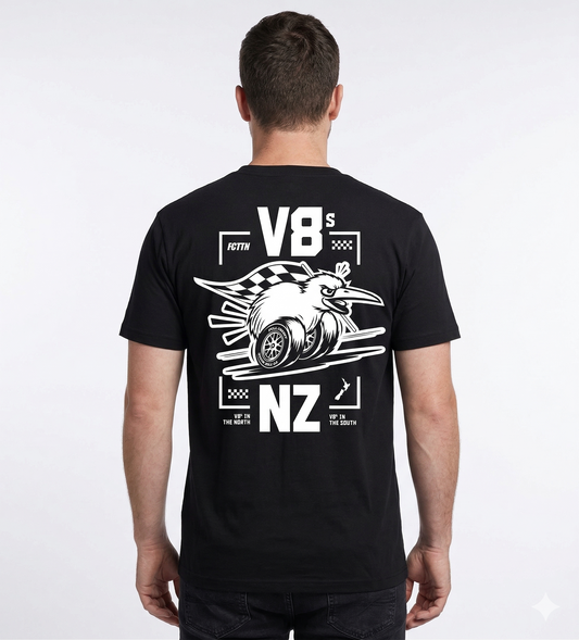 V8s in NZ Tee