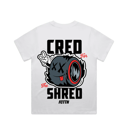Women’s Classic Tee -  Cred For The Shred on White