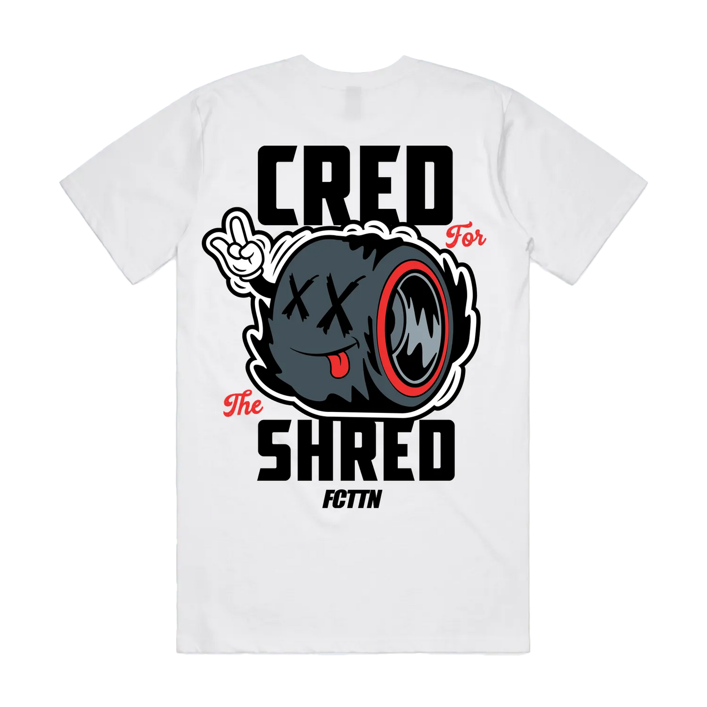 Men’s Classic Tee - Cred For The Shred on White