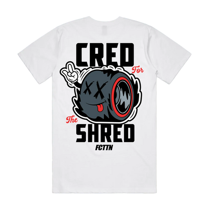 Cred For The Shred - White Tee