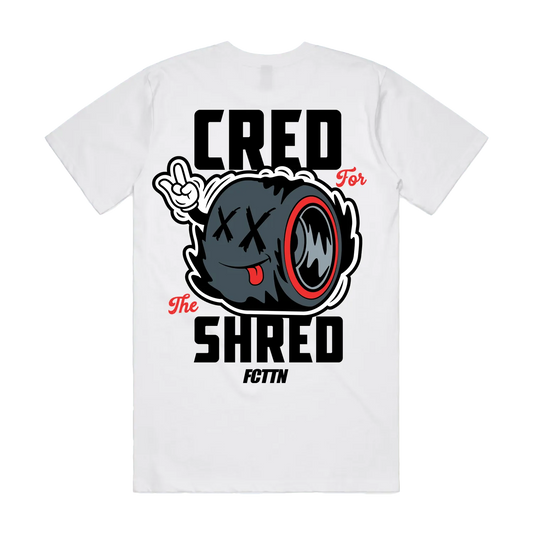 Men’s Classic Tee - Cred For The Shred on White