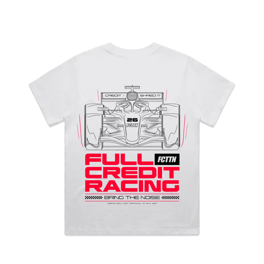 Women’s Classic Tee -  Racing FCTTN Red on White