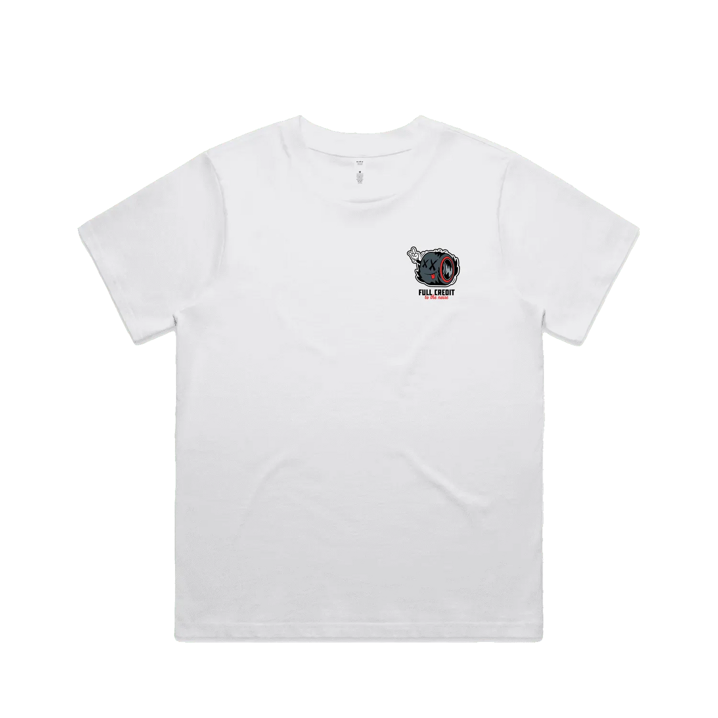 Women’s Classic Tee -  Cred For The Shred on White