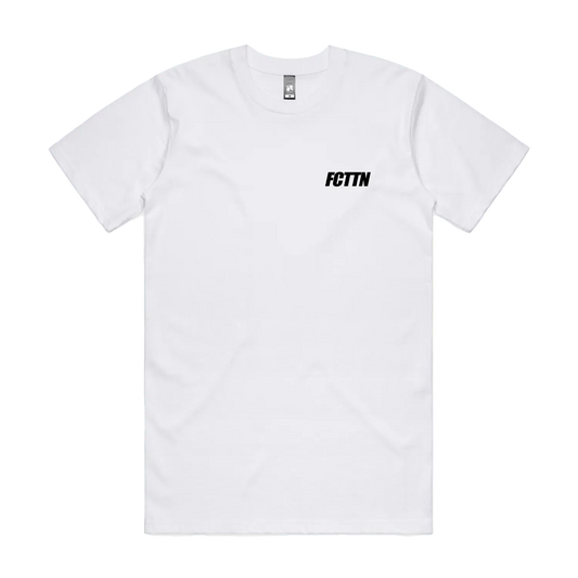 Men’s Classic Tee - FCTTN Racing Red on White