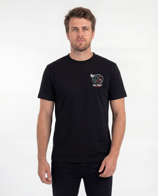 Cred For The Shred - Black Tee