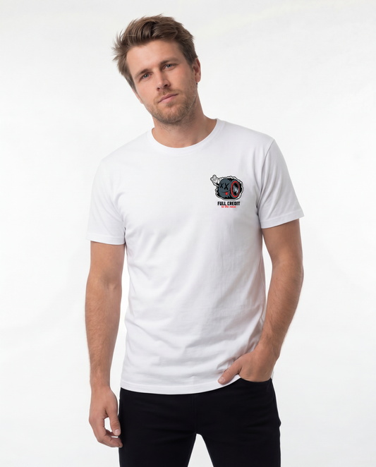 Cred For The Shred - White Tee
